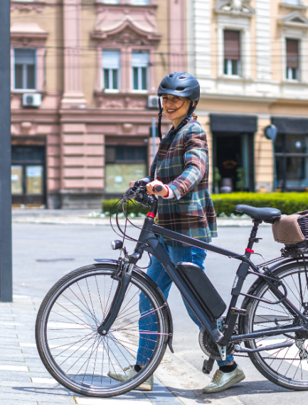 Morio femme vélo