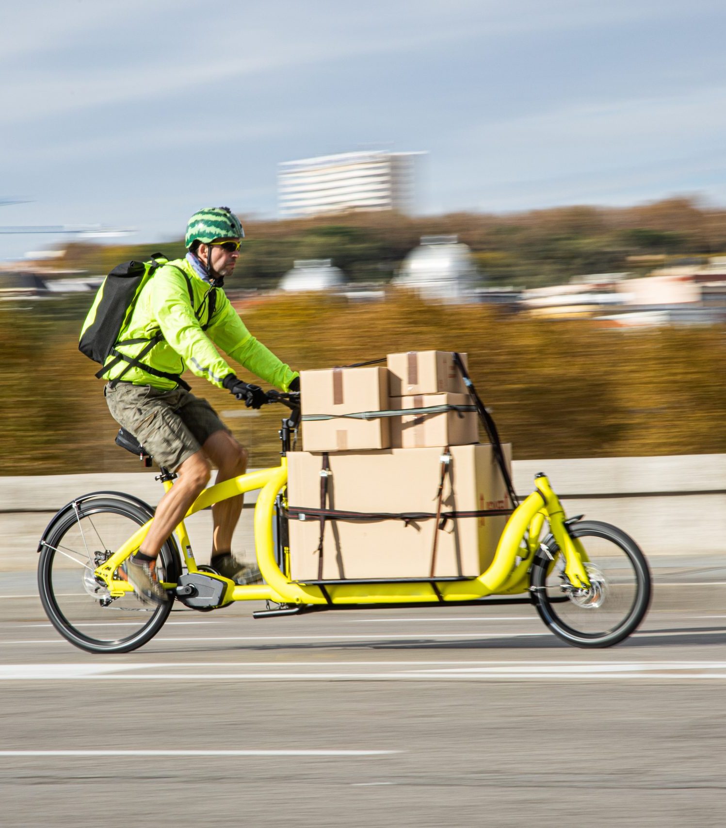 transport à vélo